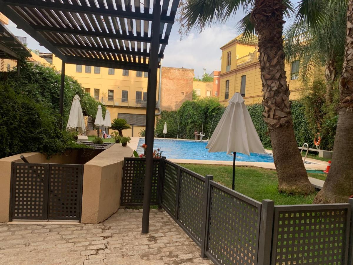 Apartamento Proximo Al Centro De 2 Dormitorios Con Piscina. Sevilla Eksteriør bilde